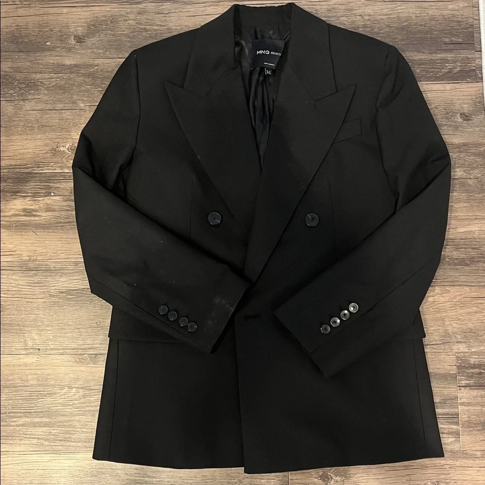 MANGO x Kaia Gerber Wool Blend Blazer - Picture 7 of 7